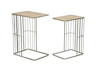 Tavolinetti Industry Coppia Cm 50.5X36X68-44X31X62