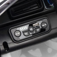 Macchina per Bambini Maserati MC20, Guida Manuale, Telecomando e Fari LED, Età 3-6 Anni, Bianco