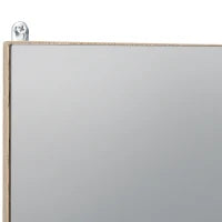 Armadietto Pensile per il Bagno Grigio e Rovere, 57 x 14.2 x 49.2cm