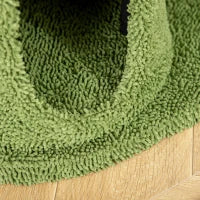Albero Tiragraffi per Gatti Fino 4.5kg a Forma di Cactus con Palline e Cuccia, 60x35x78cm - Verde