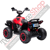 Quad Elettrico per Bambini Quad Medio Sport 12V-Rosso