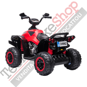 Quad Elettrico per Bambini Quad Medio Sport 12V-Rosso