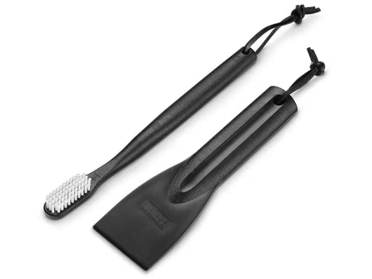 Kit Pulizia Per Barbecue WEBER 6202 Spazzola e Raschietto