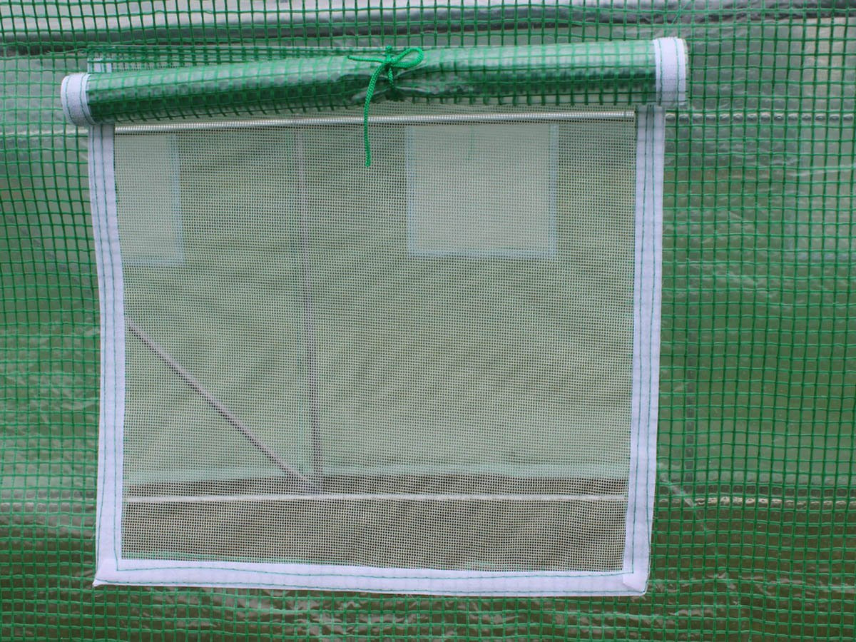 Serra Tunnel 8x3m Protezione UV Acciaio Galvanizzato Habitat et Jardin Althea