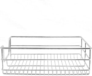 Tirare Fuori Cestini in Acciaio da Cucina Cestelli Organizzazione Credenza da 40cm