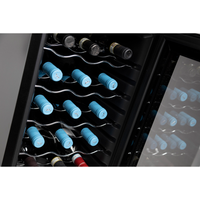 Melchioni Family Cantinetta Vino Refrigerata VERMENTINO 18C Capacità 18 Bottiglie 50 litri Temperatura Regolabile 5-18° con Compressore Porta Vetro Temperato e Filtro Anti UV