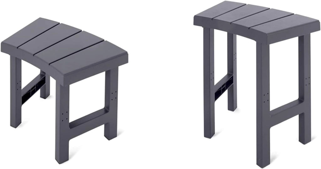 Intex 28515 Set di Panchine per PureSpa Rotonda 4 posti 2 pezzi medi e 2 pezzi alti marrone scuro