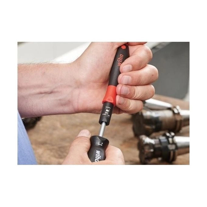 Wiha 40674 Set di giravite dinamometrici TorqueVario S electric con coppia regolabile 0,8-5,0 Nm 14 pezzi inclusi isolati fino a 1000 V AC colore Rosso Giallo