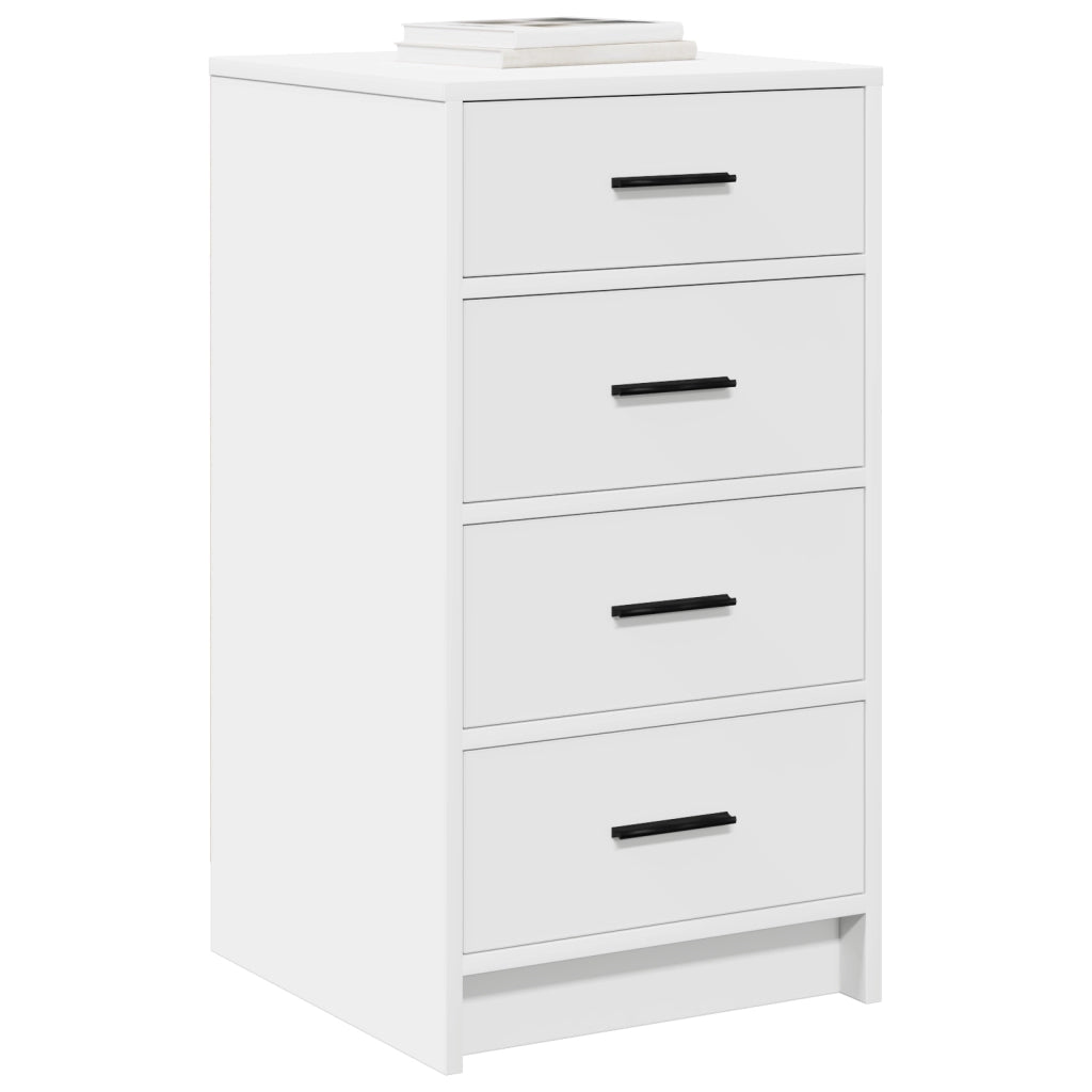 Mobile Bianco 40x41x75 cm Legno ingegnerizzato
