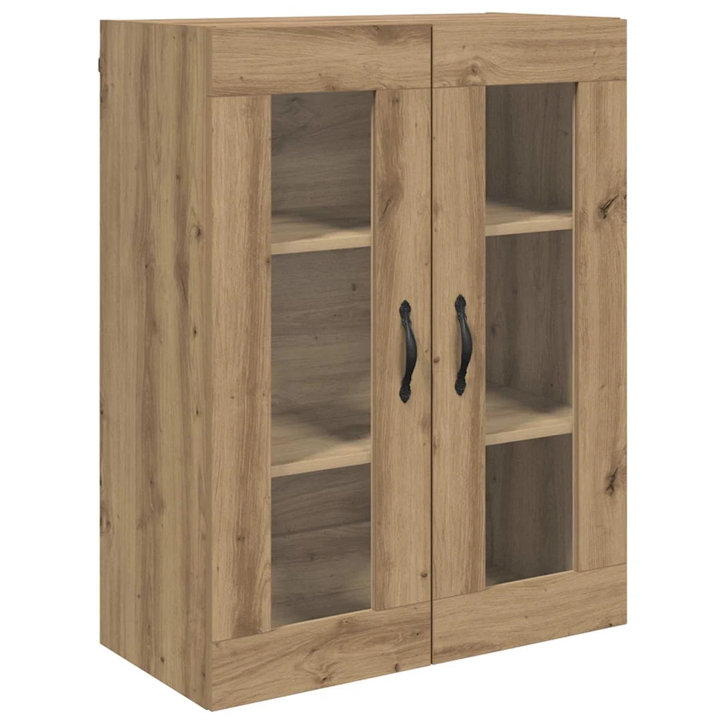 Armadi da Parete 2 pcs Rovere artigianale 69,5 x 34 x 90 cm