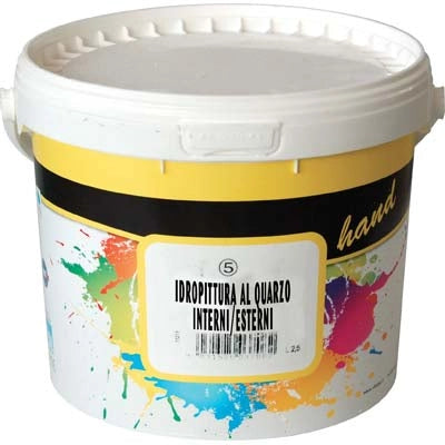 IDROPITTURA QUARZO HAND  BIANCO LT 14