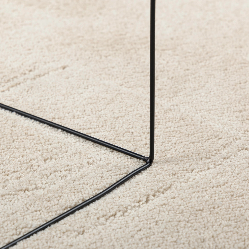 Tappeto "HUARTE" Beige 120x170 cm Ovale