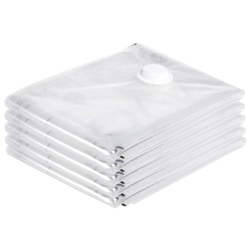 6 Pezzi Sacchetti Buste Sottovuoto Vestiti Trasparente 50X60cm