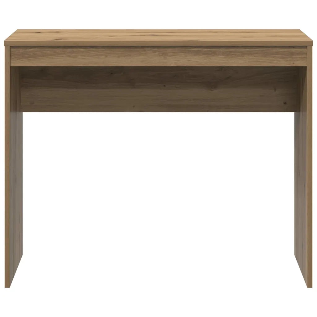 Scrivania Rovere Artigianale 90x40x72 cm in Legno Multistrato 855833