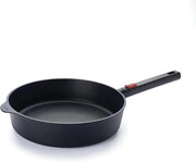 Padella in acciaio inox Ø 28 cm - senza PFAS - adatto a tutte le fonti di calore - resistente al forno