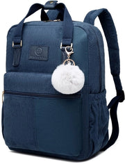 Borsa a Spalla Donna e Uomo, Tasca Giornaliera Anti-Furto, Borsa Casual per Scuola, Borsa Cittadina, per Uso Quotidiano, Blu