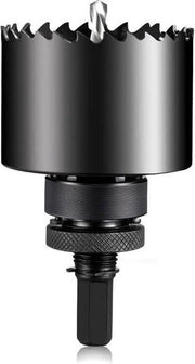 46mm Zaga a doppio metallo con adattatore a 6 facce e foro centrale - ideale per metallo morbido, legno, PVC e plastica.