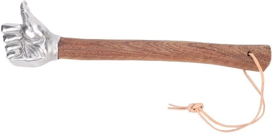 Martello da Ossidazione Resistente - Sostegno per Martello - Morsa per Martello - Beccuccia - Manico di Legno Antiscivolo - Adatto a Diversi Lavori di Fai da Te - Trapano a Percussione