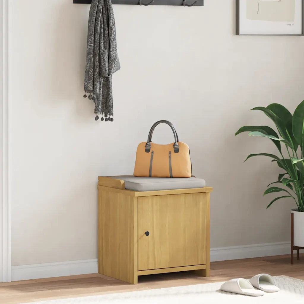 Panca da Corridoio SANDNES 45x40x50 cm Legno Massello di Pino 4010449