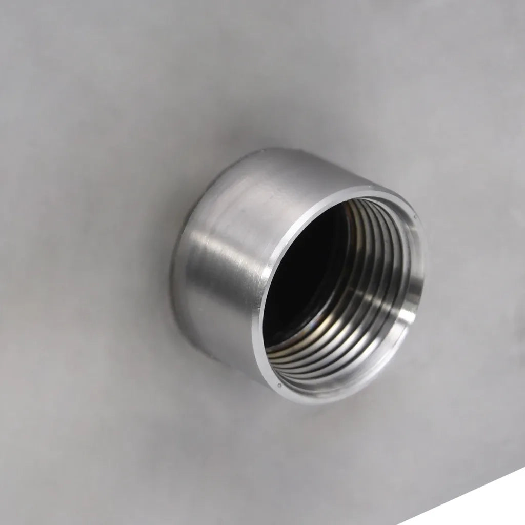 Fontana per Piscina Argento 45x9x26 cm in Acciaio Inox   cod mxl 65345