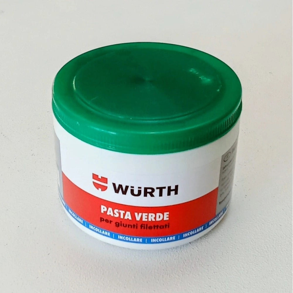 Pasta verde antibloccante da 450gr per giunti e raccordi filettati