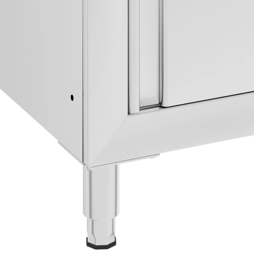 Lavello da cucina professionale 60 x 60 x 96 cm in acciaio inox 02_0000723