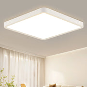 ZMH Lampada da soffitto plafoniera LED nera 23W 23cm bianco caldo per camera letto