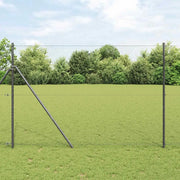 Recinzione Esagonale Grigio 1,6 x 100 m PVC 42005622