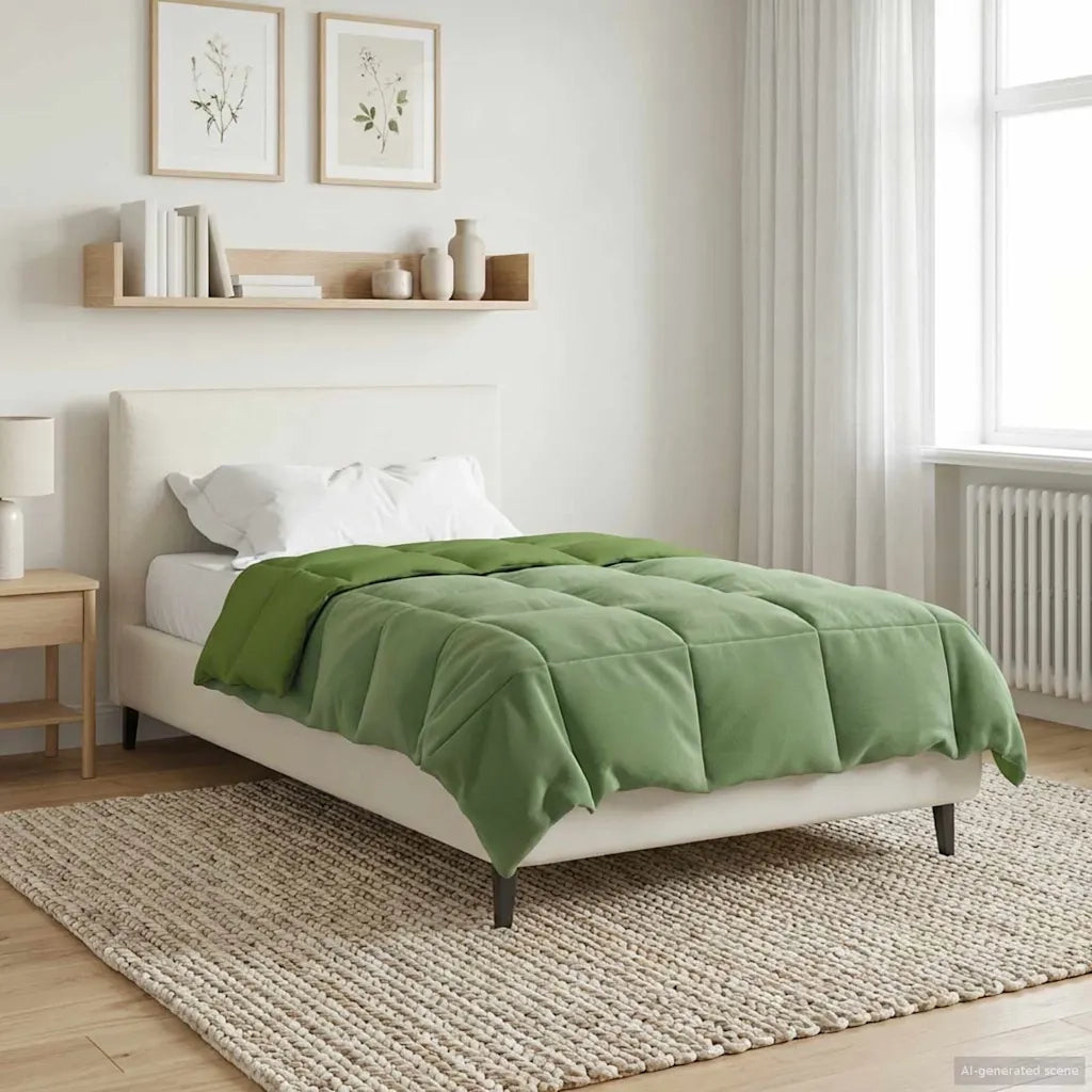 Duvet Invernale 135 x 200 cm Inverno Verde Traspirante 42026121