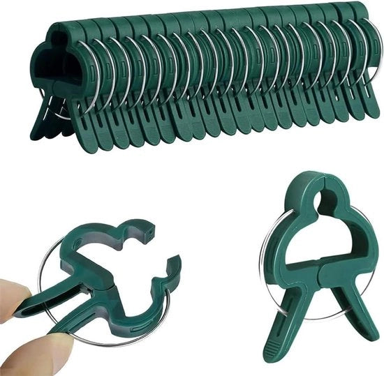 Fissi per piante - 50 pezzi, regolabili per piante di rampicanti, verdure, pomodori
