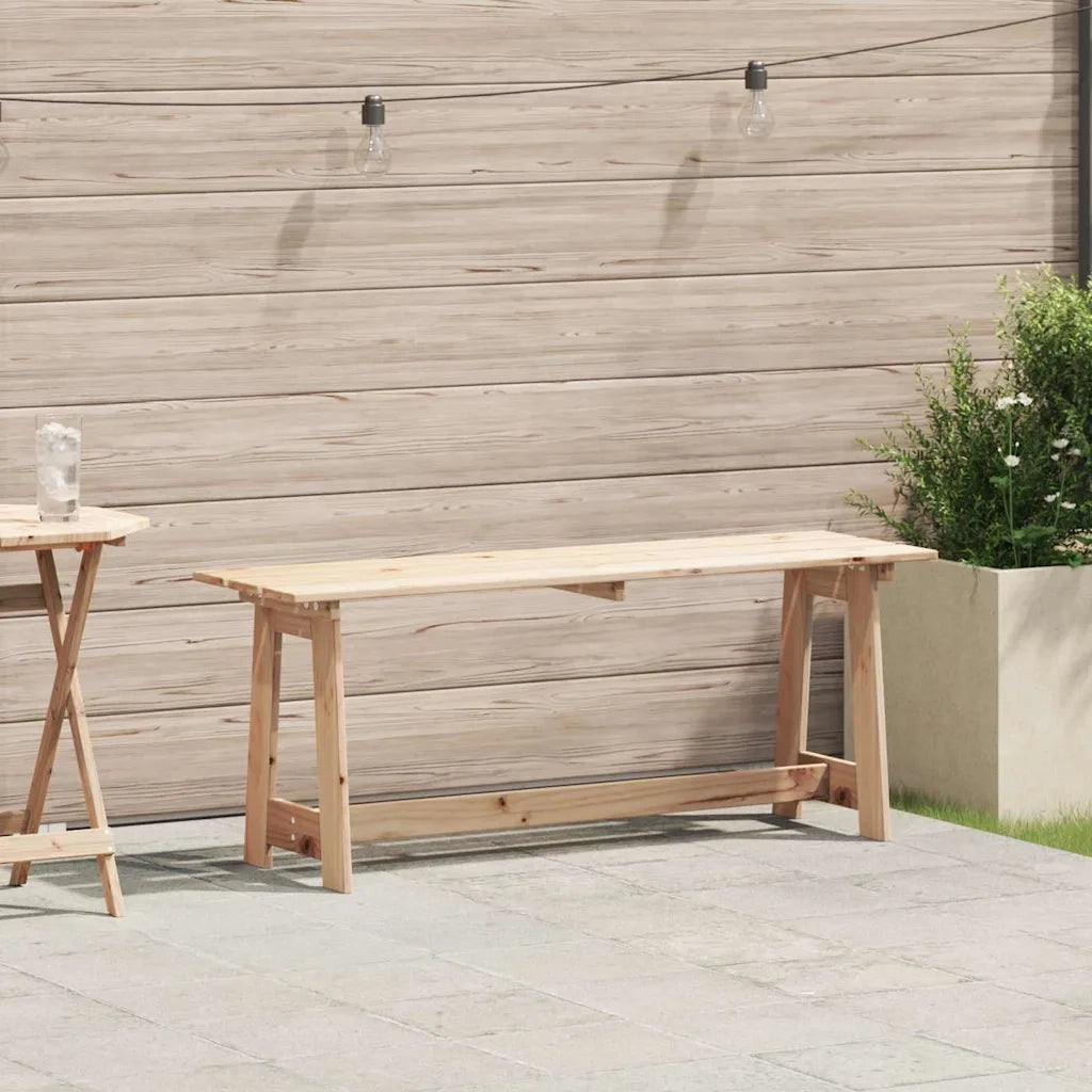 Panchina da esterno Naturale 119 x 37 x 47 cm 4012191
