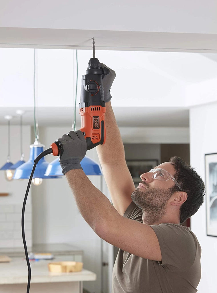 Trapano Martello Tassellatore Scalpellatore SDS 650 W Black Decker BEHS01-QS