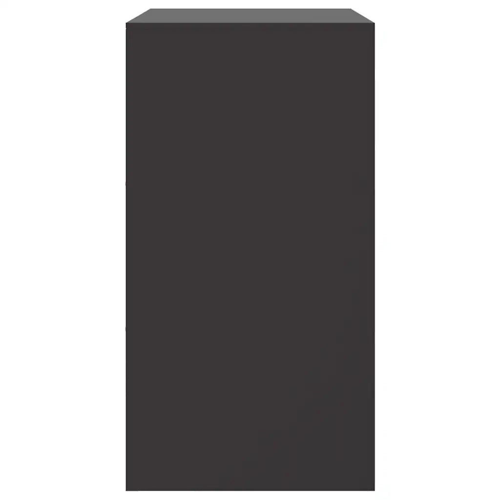 Credenza Nera 67x39x73 cm in Acciaio 841649