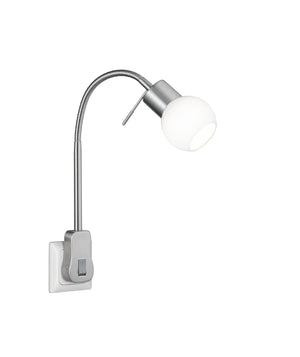 Faretto da Interno a LED in Metallo Nickel Opaco