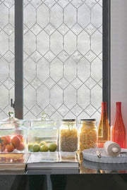 Foglia per finestra opaca - 61 x 92 cm - Stile vittoriano