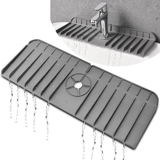 Mat per rubinetto, asciugamano per rubinetto, rubinetto in silicone, rubinetto in gomma, protezione per maniglie, protezione per maniglie del rubinetto, cucina e bagno