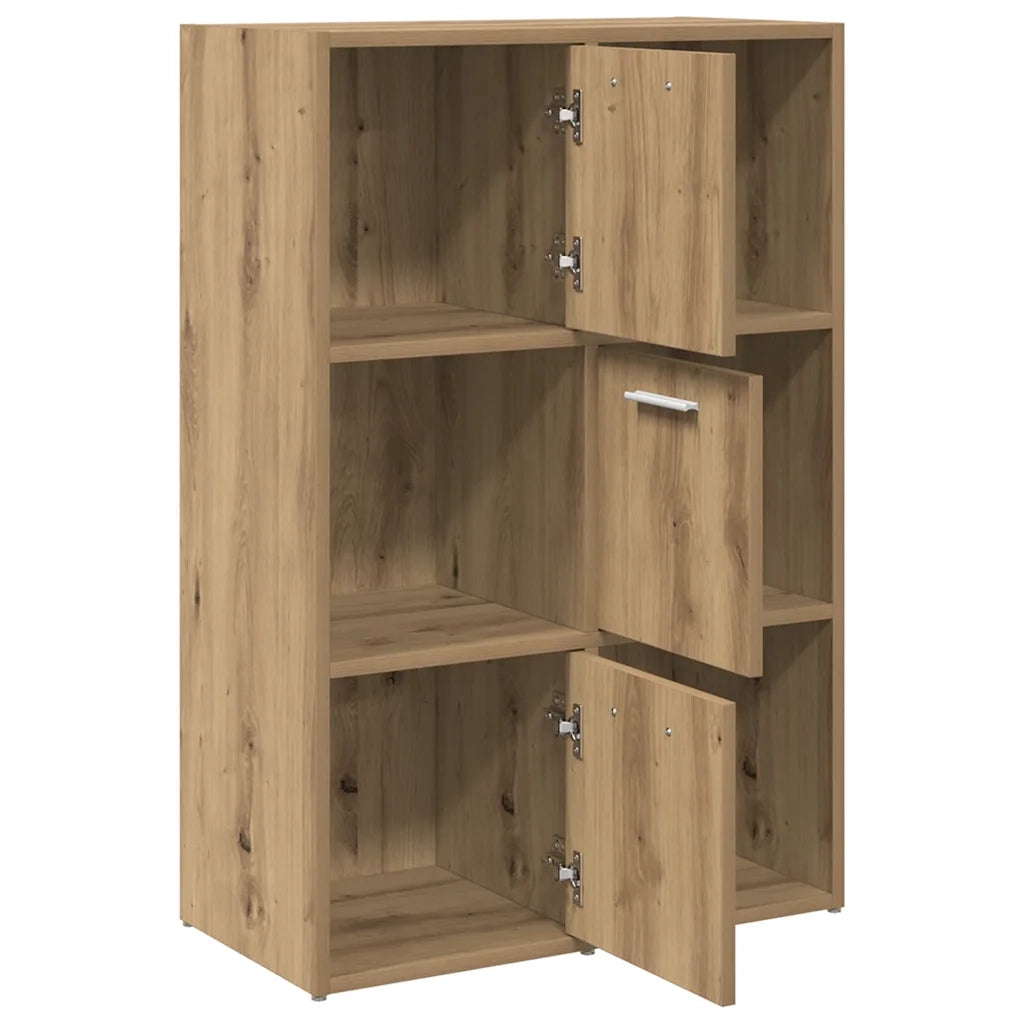 Libreria Rovere Artigianale 60,5x30x90 cm in Legno Multistrato 855971