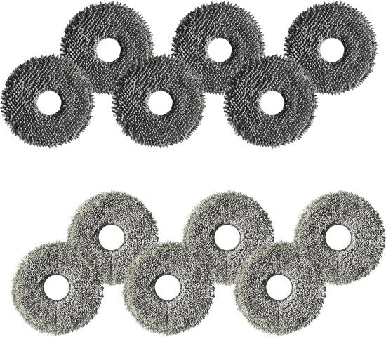 Dweilpads di ricambio per Dreame L10s Pro - 12 pezzi - asciugamani microfibra/chenille parti di ricambio