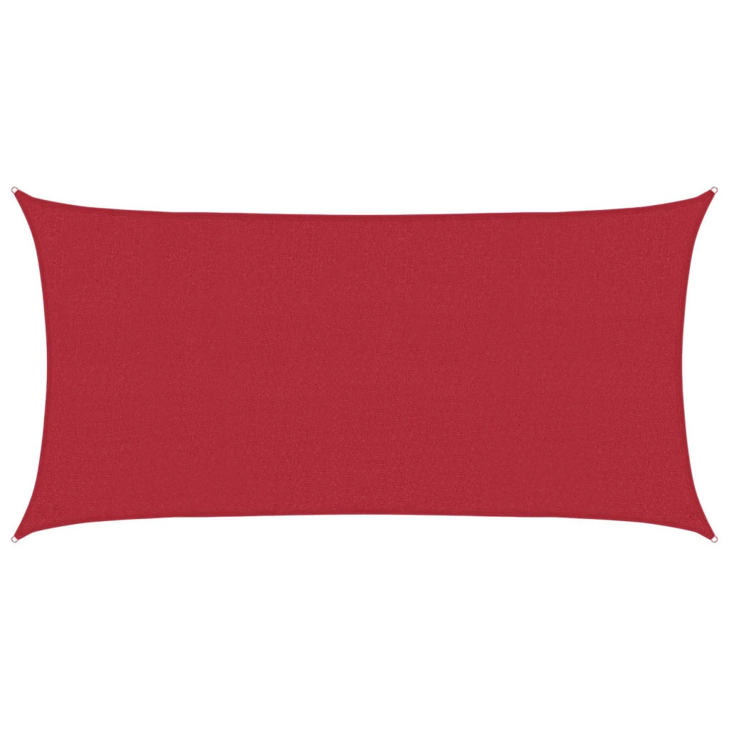 Telo Ombra Rosso 2 x 6 m HDPE 42032724