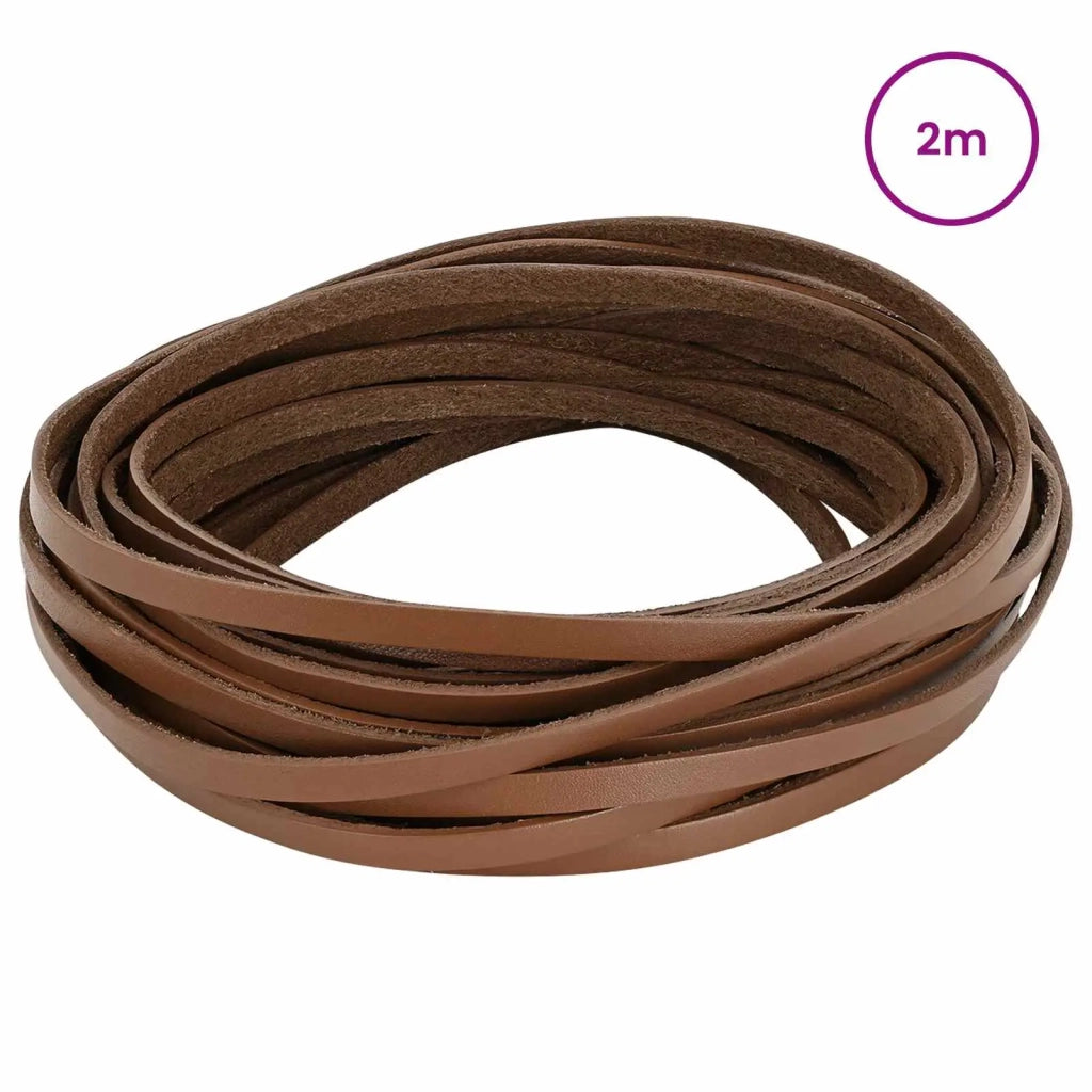Cinturino in pelle Marrone 200 x 0,5 cm Pelle 42034205