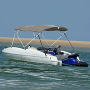 Bimini di Prua con Pareti Laterali 4 Archi 243x(185-198)x137cm 94835