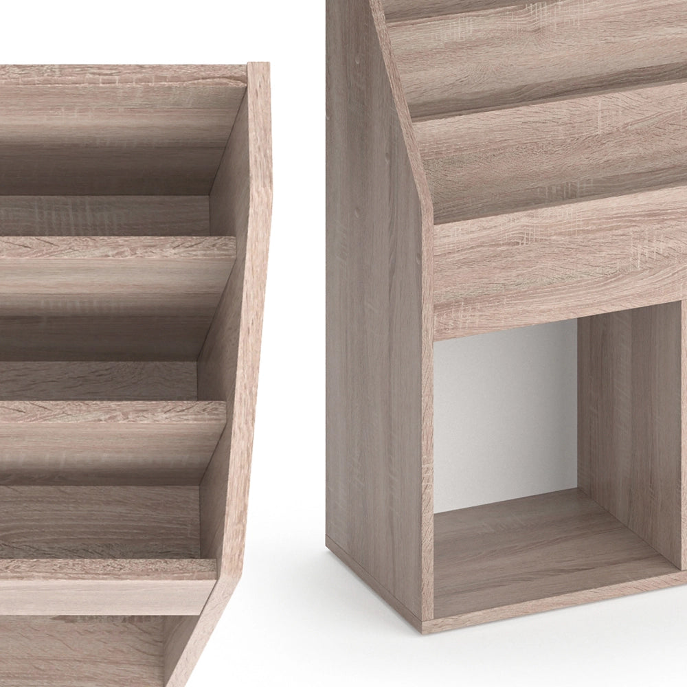 Vicco Libreria Sonoma 72 x 79 cm con 2 scatole pieghevoli