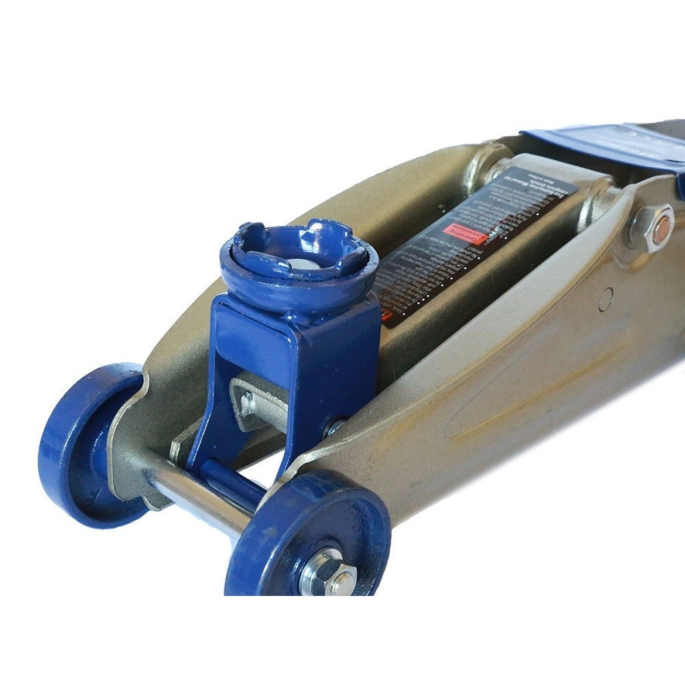 Trade Shop - Kit Coppia Cavalletti + Crick Cric 2.5 Tonnellate Sollevatore Idraulico 2.5 Ton -