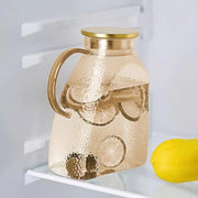 Caraffa in vetro con tappo - stile elegante per acqua - 1500 ml - vetro