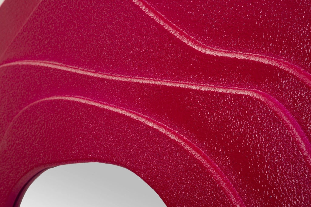 Specchio da Muro Dalia Fuxia 90x4x97 cm in MDF e Specchio Fucsia