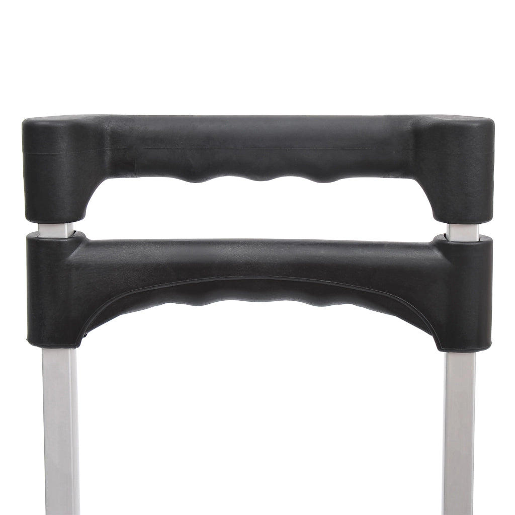 Carrello pieghevole in alluminio ¨C Xylo ¨C 2 ruote, capacit¨¤ 70 kg, manico estensibile, 41x38,5x100 cm