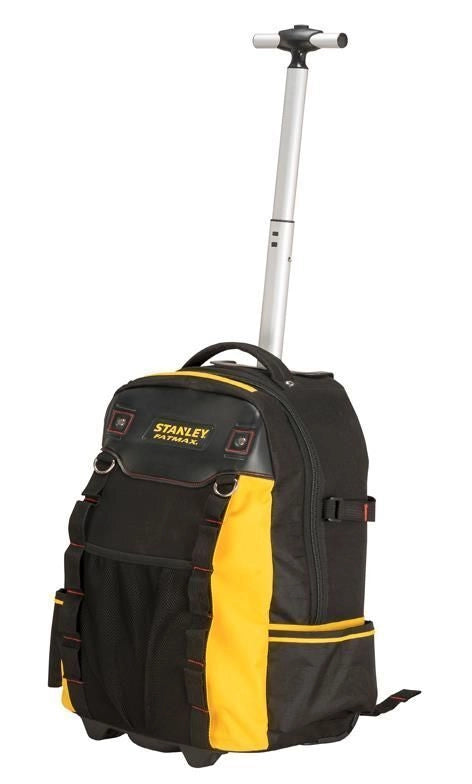 Stanley 1-79-215 FatMax Zaino Trolley Porta Utensili 50 scomparti 24.5 L 20 Kg Nylon colore Nero