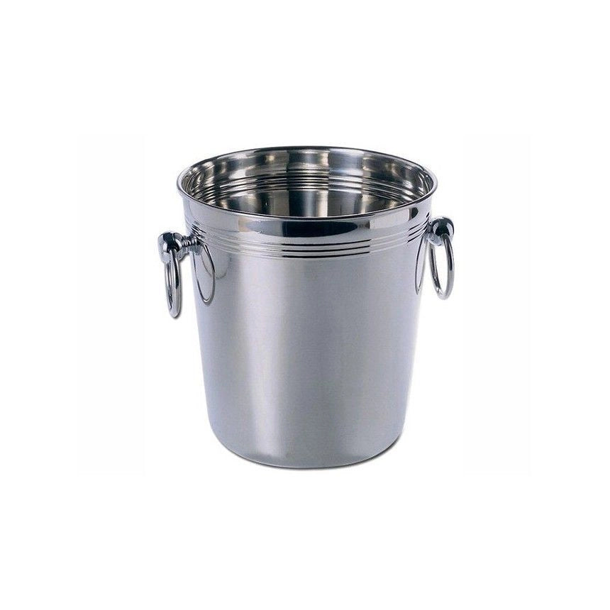 ILSA ILS690191 Secchiello per Spumante in Acciaio Inox Diametro 20 cm Altezza 21 cm colore Acciaio Lucido