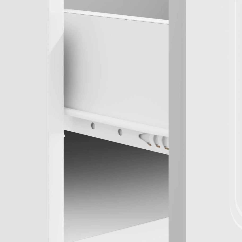 Tavolino da salotto Bianco 49 x 50 x 37 cm Legno ingegnerizzato 895885