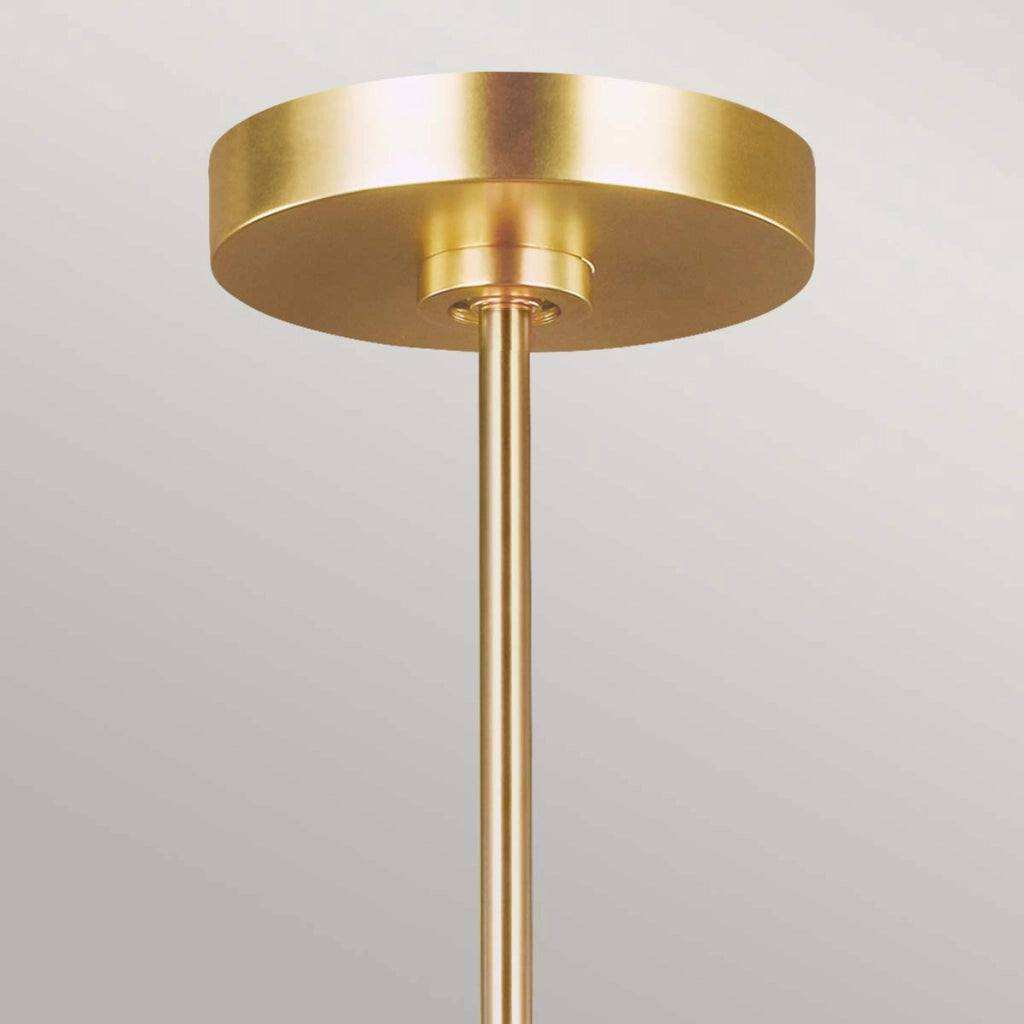 Lampadario moderno ottone ossidato Jax 10xG9 Feiss